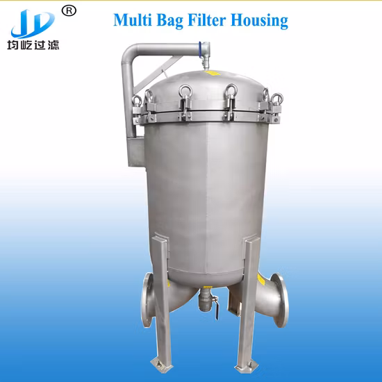 Chemical Grade Steam or Thermal Oil Passing Jacket Insulation Filter Bag Housing